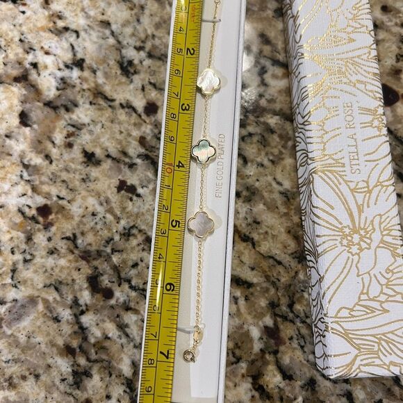 Stella rose London fine gold plated bracelet NEW - Picture 8 of 8